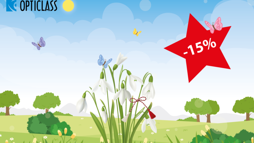 15% reducere între 1 și 8 martie 2020