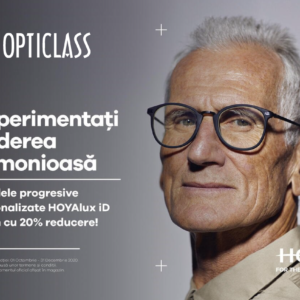 Lentilele progresive personalizate HOYAlux iD PAL au acum o REDUCERE de 20%